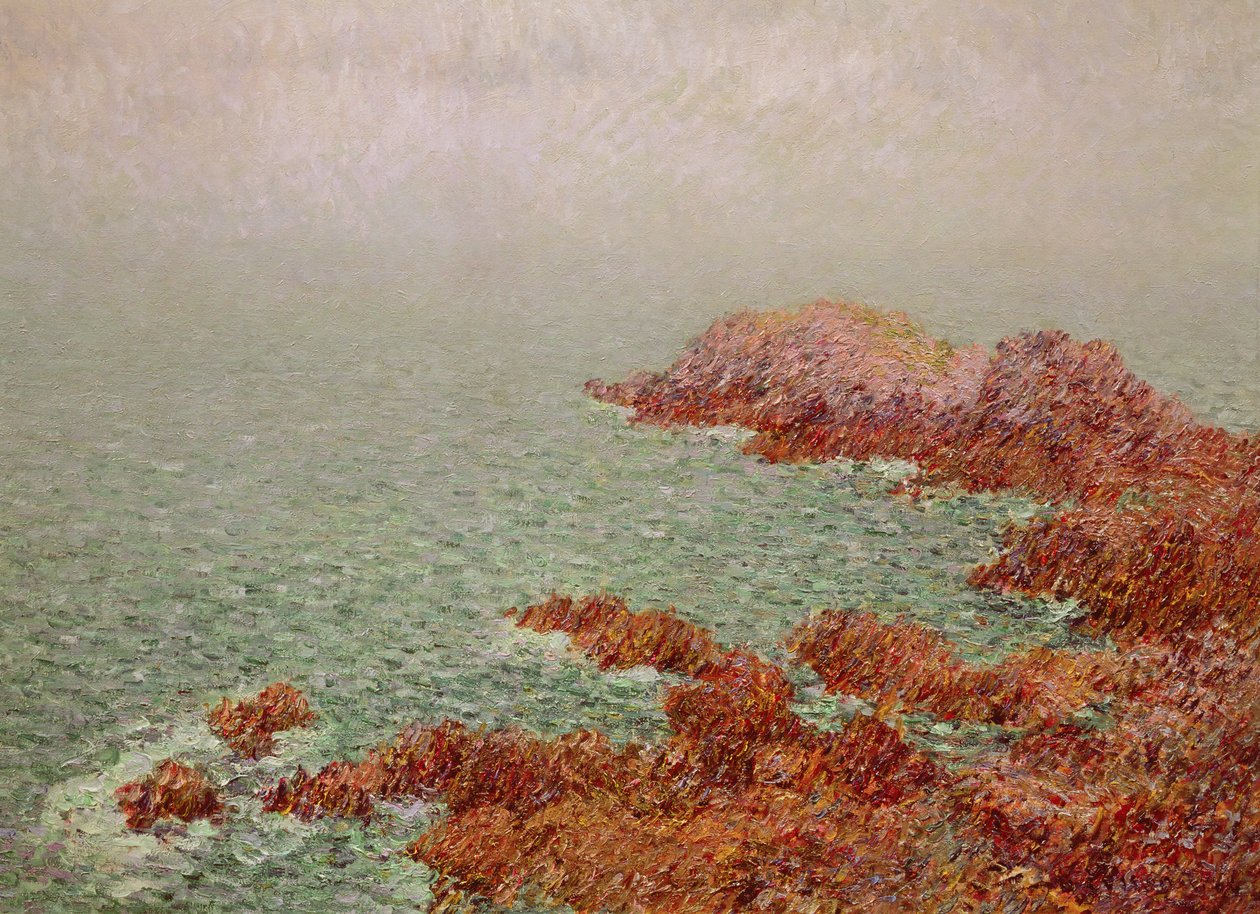 A Vörös sziklák: Belle-Isle, 1904 alkotó: Gustave Loiseau