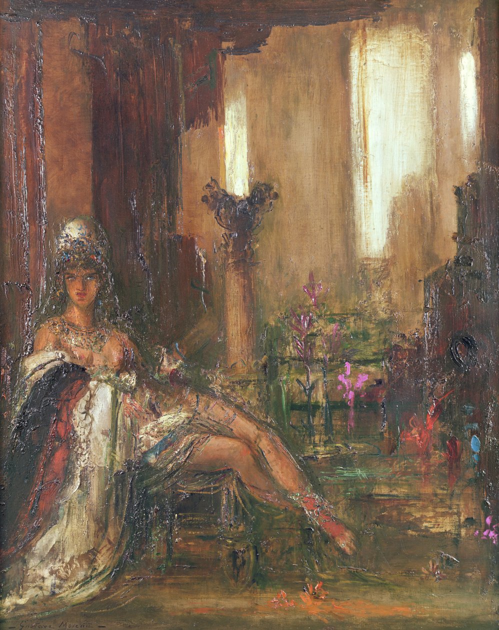 Delilah alkotó: Gustave Moreau