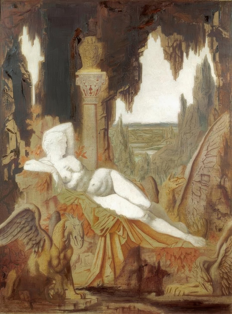 Griff tündér alkotó: Gustave Moreau