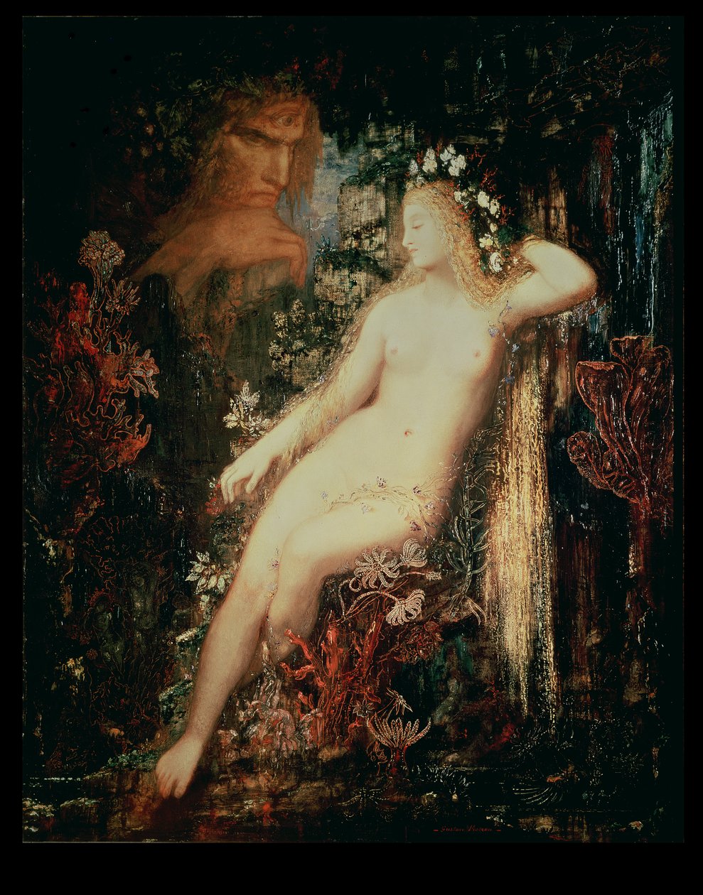 Galatea, 1880-81 alkotó: Gustave Moreau