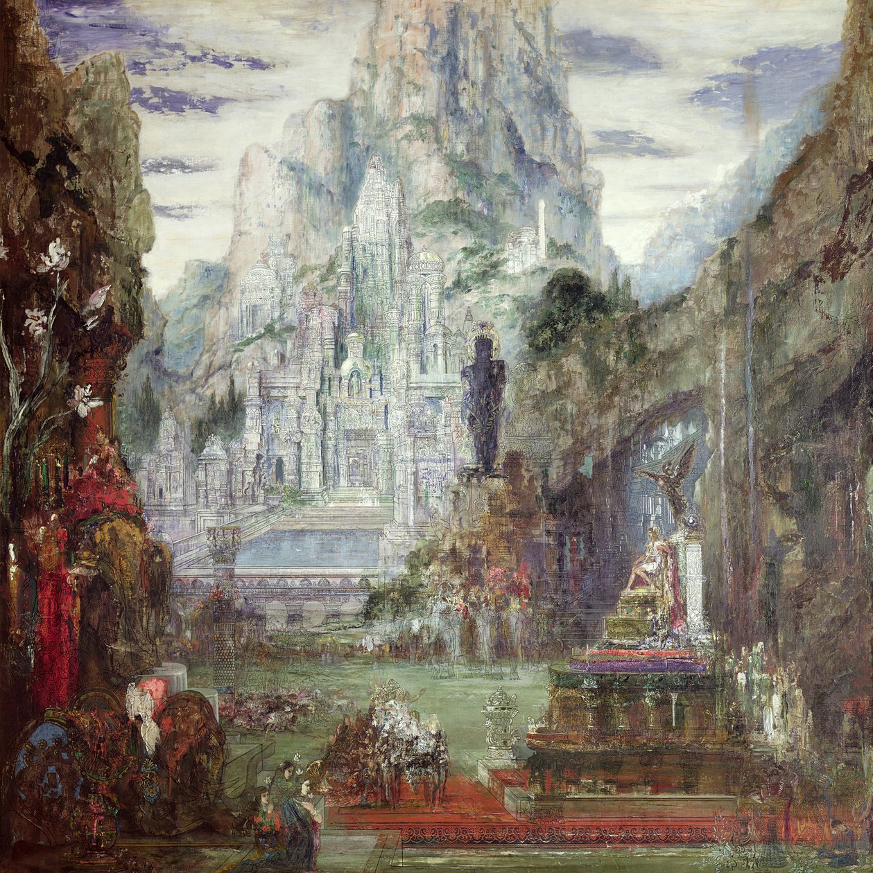 Nagy Sándor diadala (Kr. e. 356-323) alkotó: Gustave Moreau