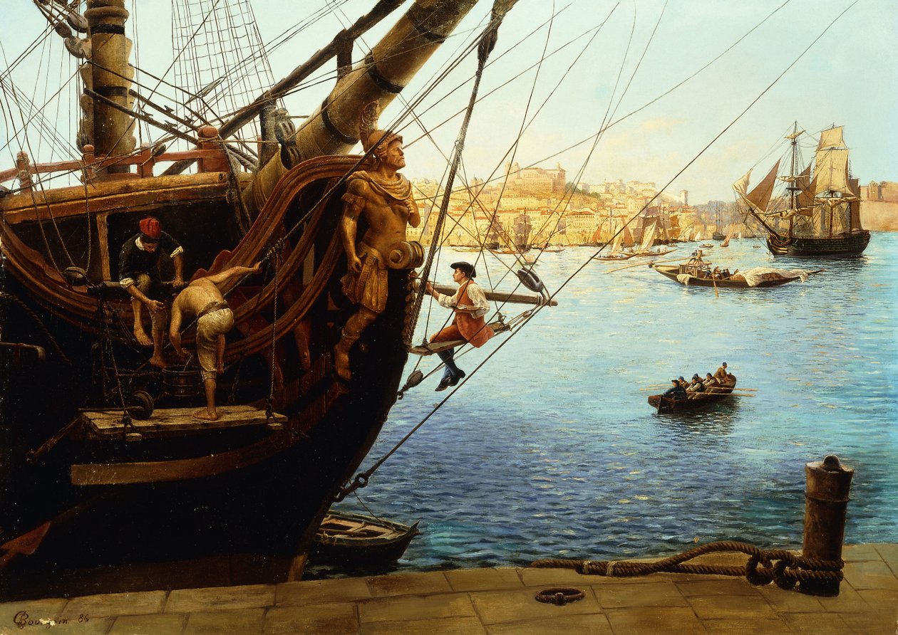 A nagyjavítás, 1886 alkotó: Gustave Bourgain