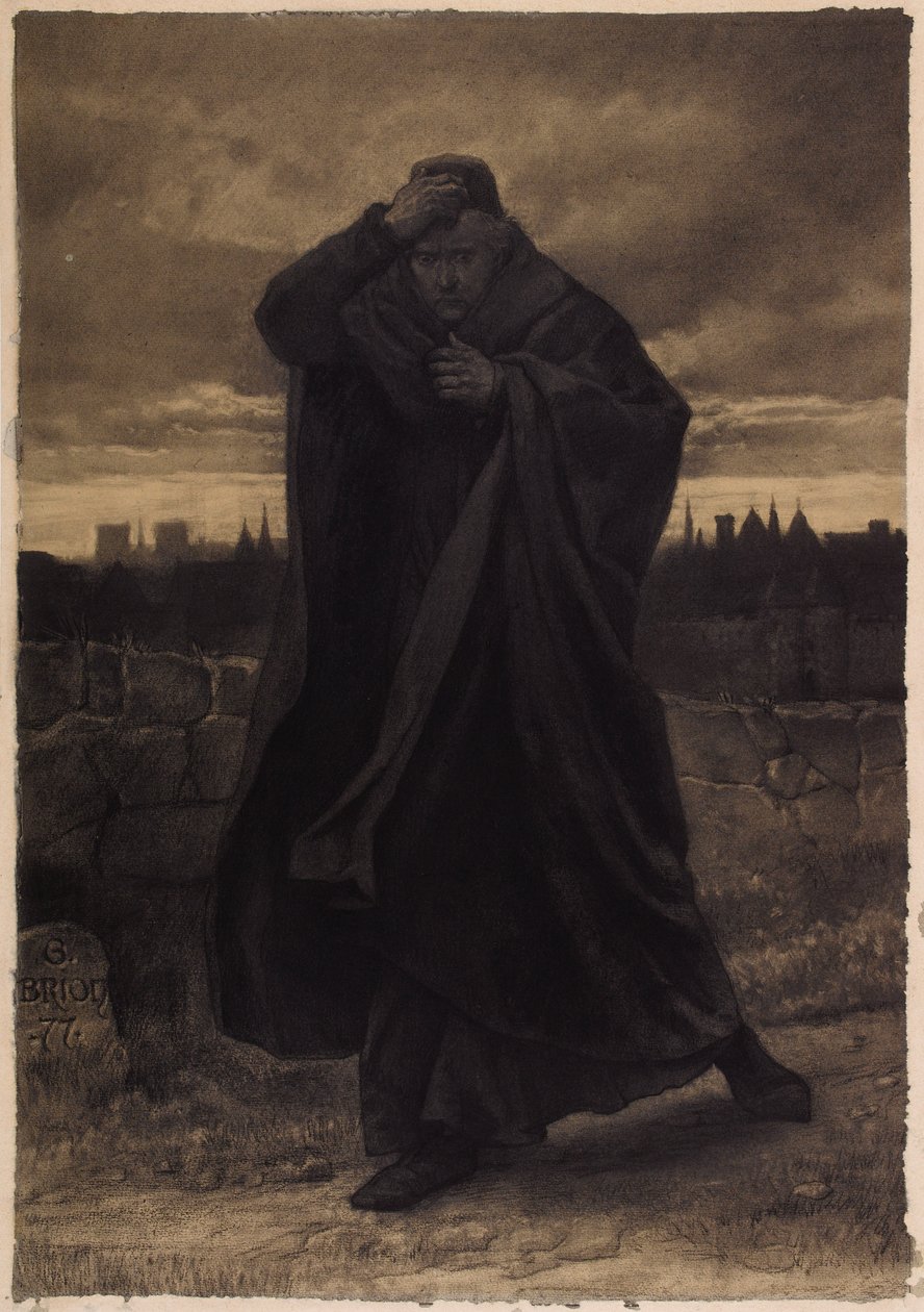 Claude Frollo. alkotó: Gustave Brion