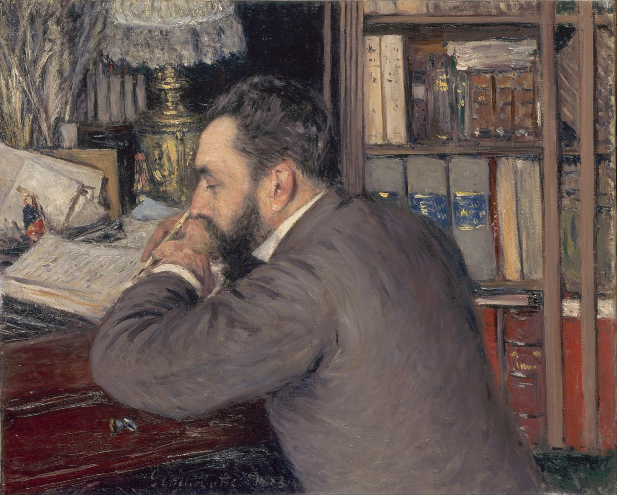 Henri Cordier alkotó: Gustave Caillebotte