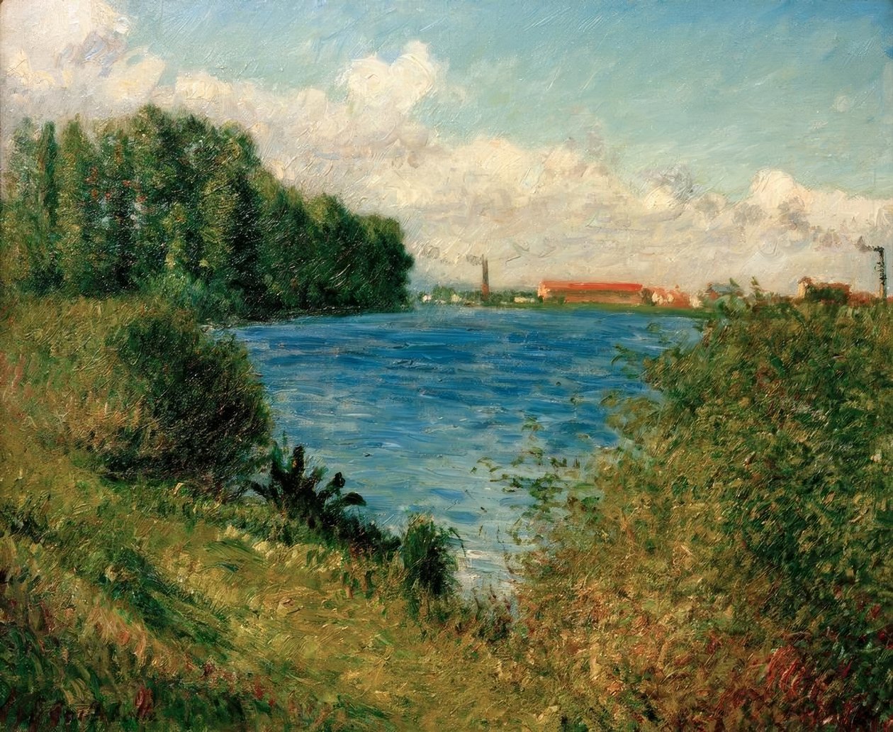 A Szajna Argenteuil-ban alkotó: Gustave Caillebotte