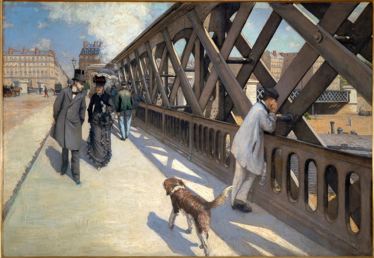 Az Európa híd alkotó: Gustave Caillebotte