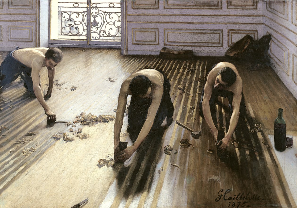 A parkettagyaluk alkotó: Gustave Caillebotte