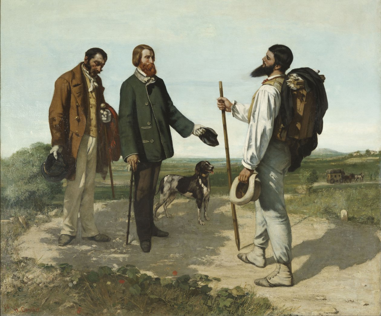 Helló, Courbet úr alkotó: Gustave Courbet