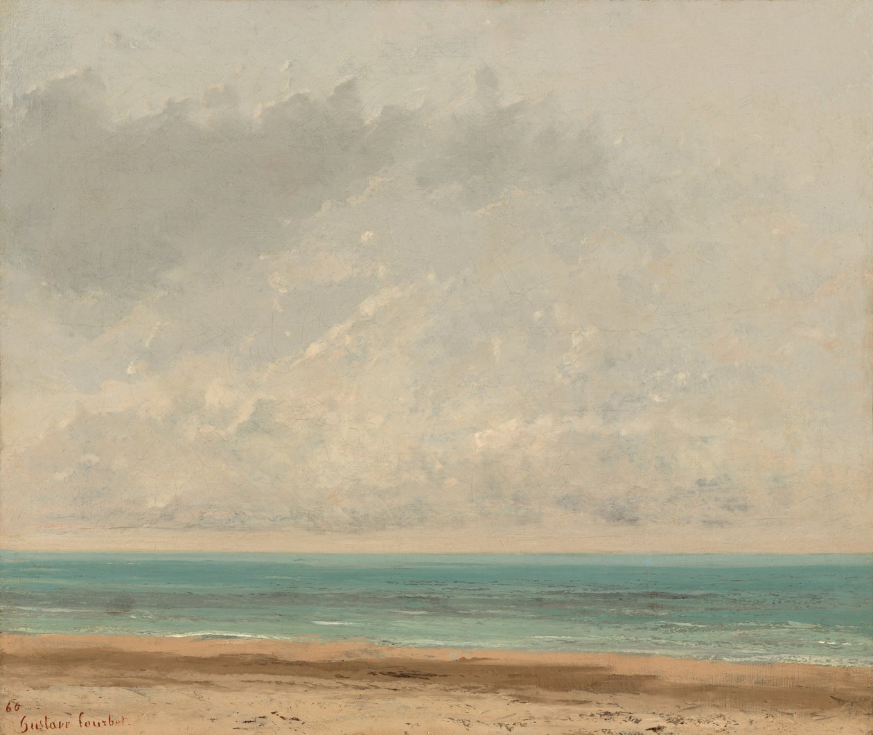 Nyugodt tenger alkotó: Gustave Courbet