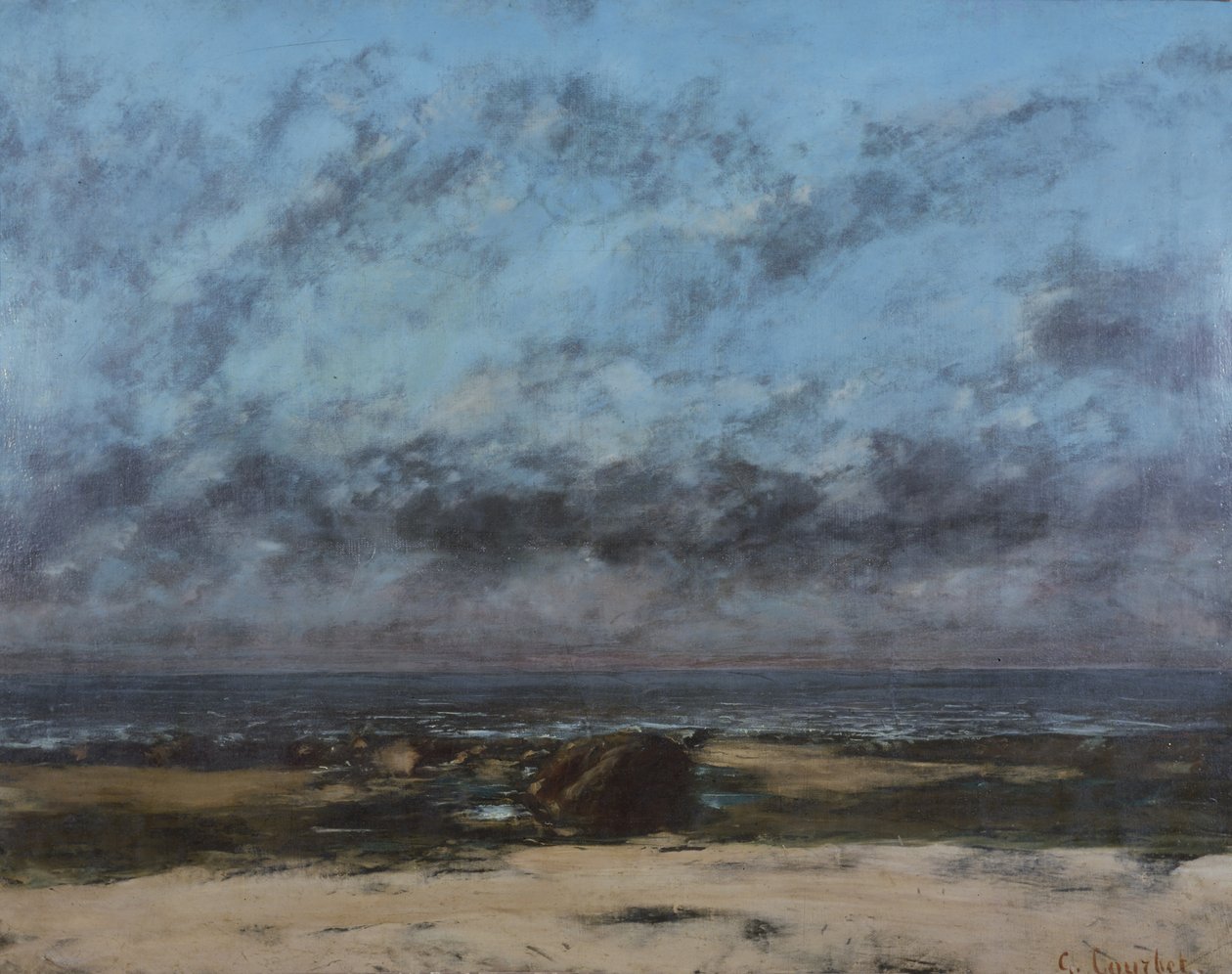 Örökkévalóság (olaj, vászon) alkotó: Gustave Courbet
