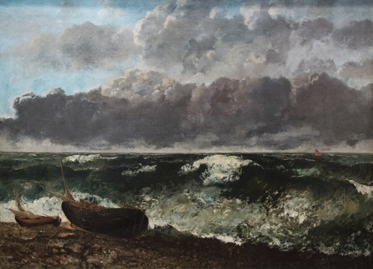 A viharos tenger alkotó: Gustave Courbet