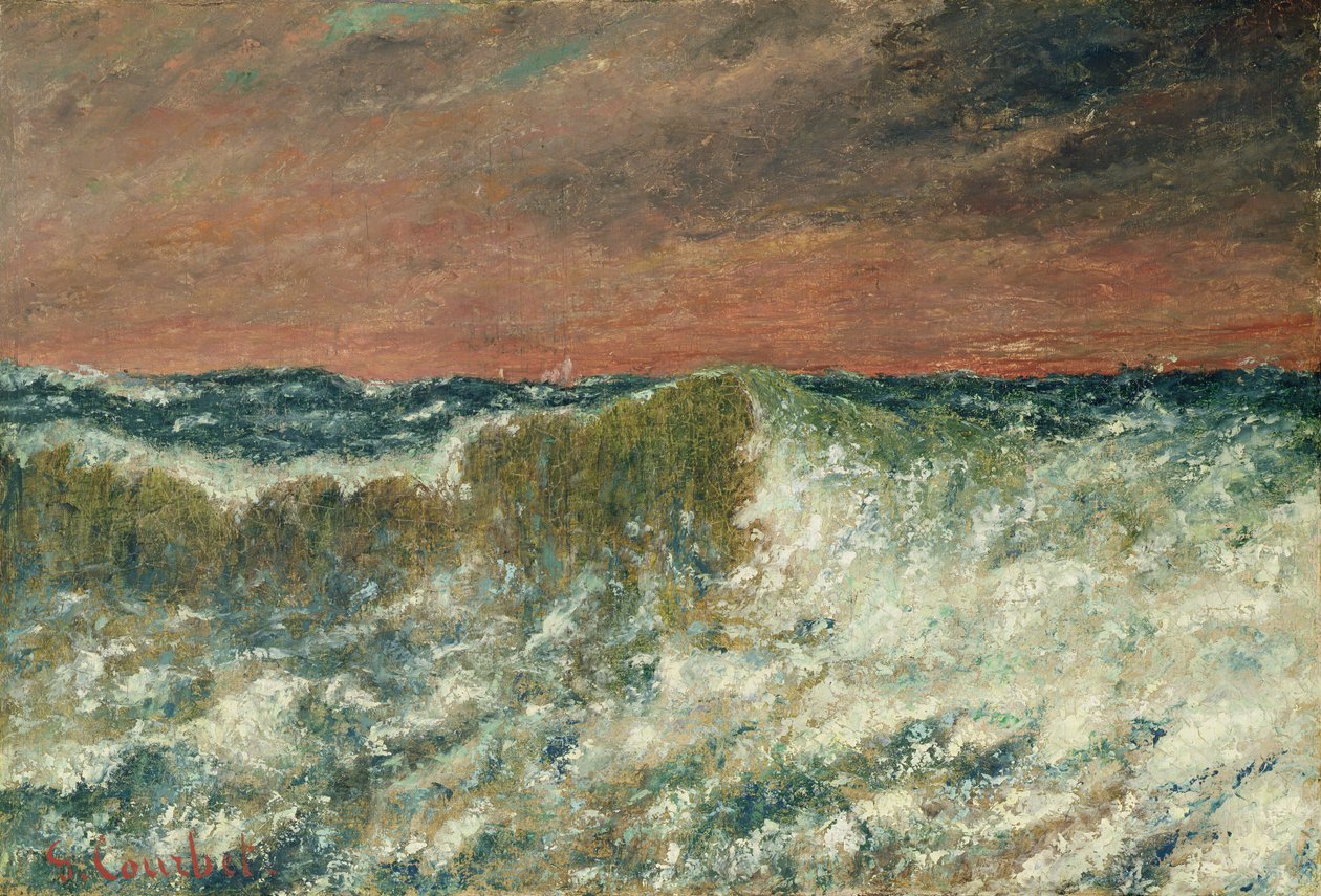A hullám alkotó: Gustave Courbet
