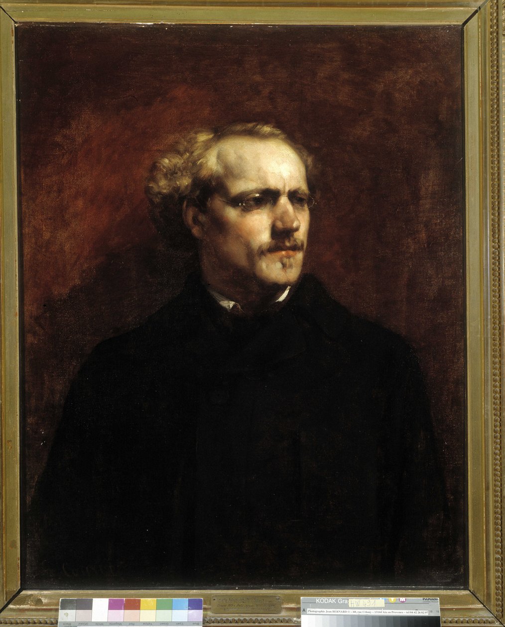 André Grangier portréja alkotó: Gustave Courbet