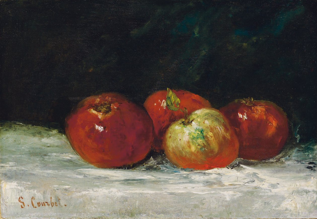 Piros alma, 1872 alkotó: Gustave Courbet