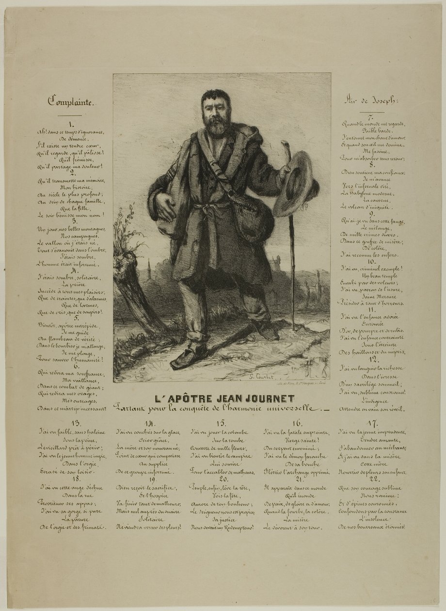 Jean Journet apostol alkotó: Gustave Courbet