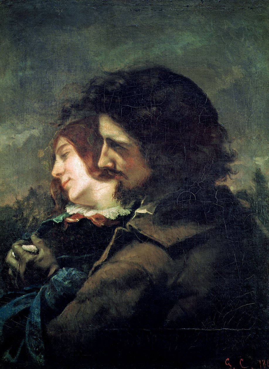 A boldog szerelmesek, 1844 alkotó: Gustave Courbet