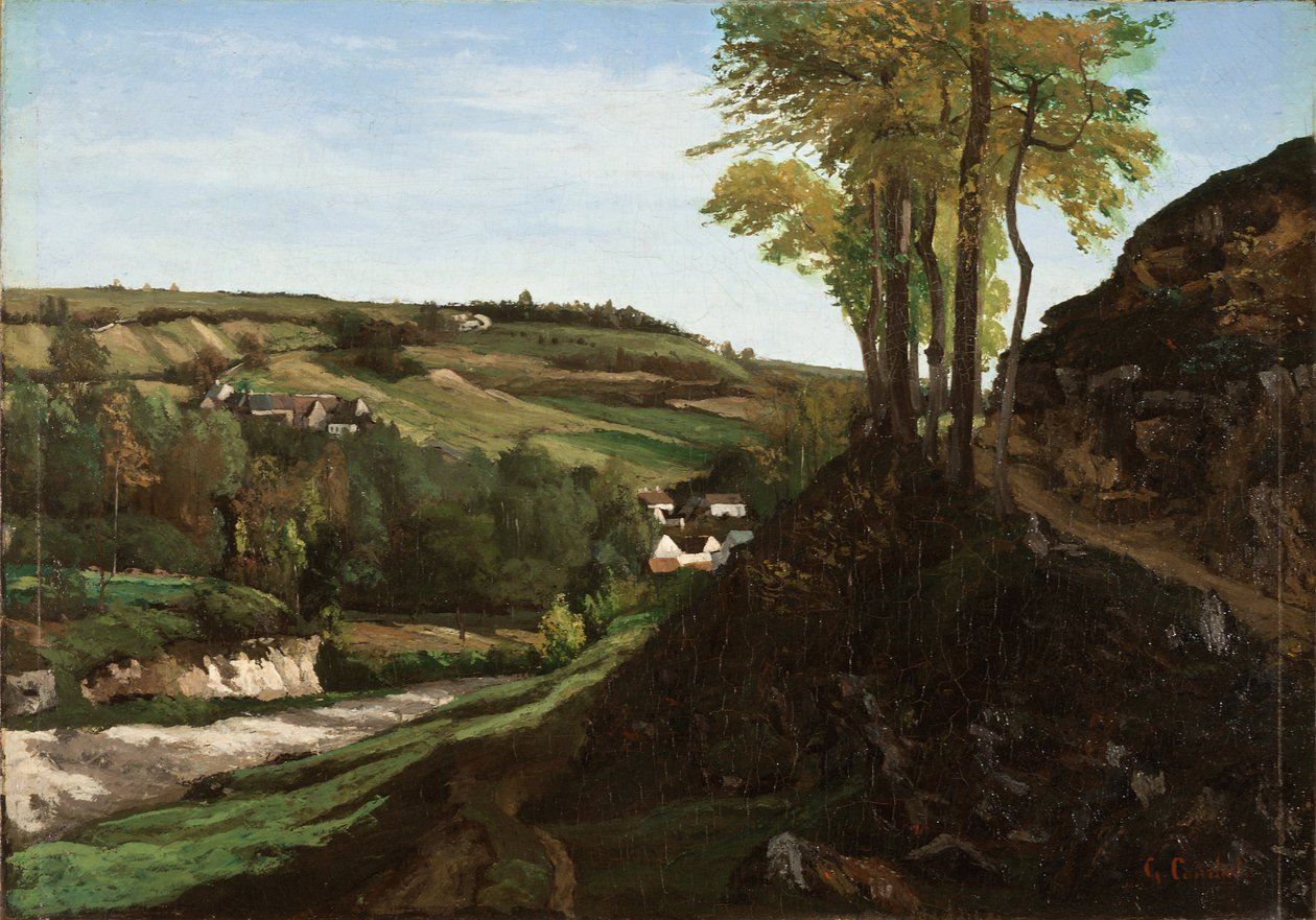 Az Ornans-völgy alkotó: Gustave Courbet