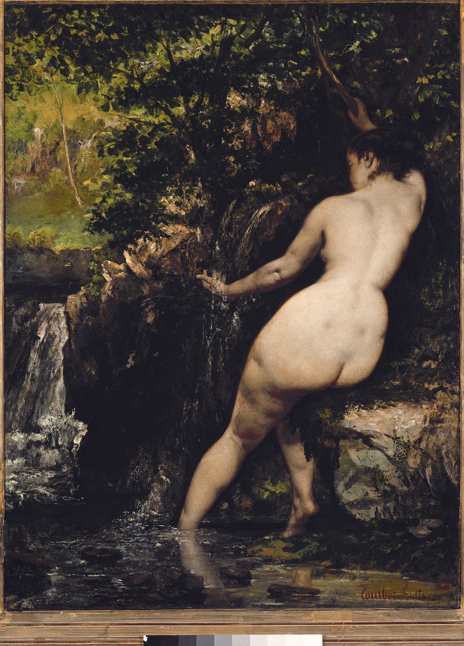 A forrás alkotó: Gustave Courbet