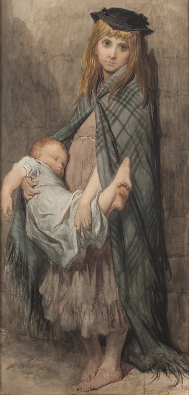 London szegény gyermekei alkotó: Gustave Dore