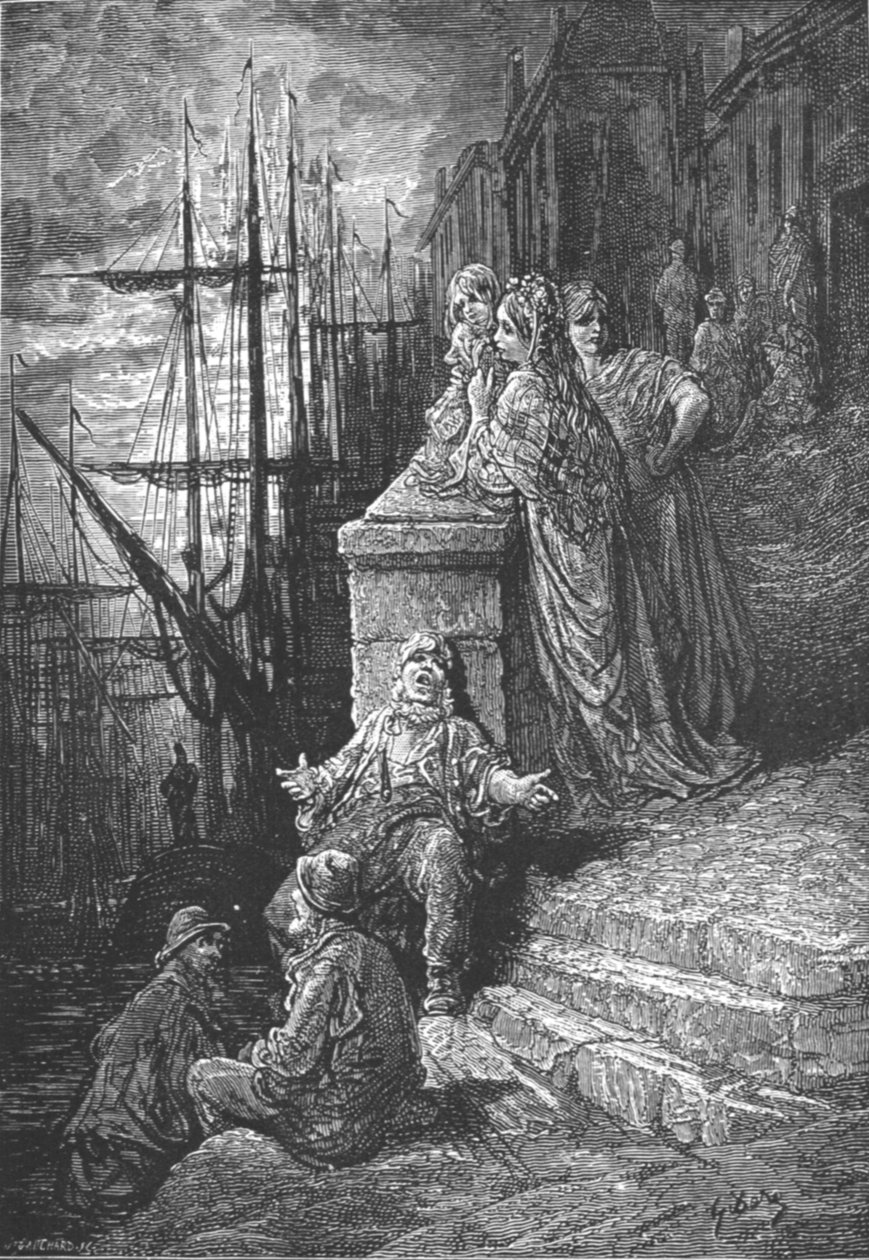 „A Watermans család”, 1872. alkotó: Gustave Dore