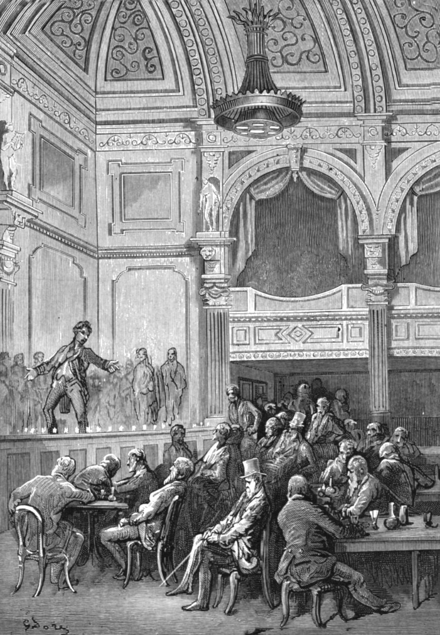 „Evansnál”, 1872. alkotó: Gustave Dore