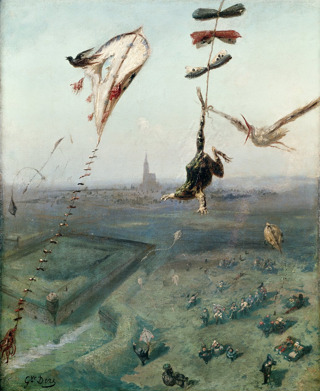 Ég és föld között, 1862 alkotó: Gustave Dore