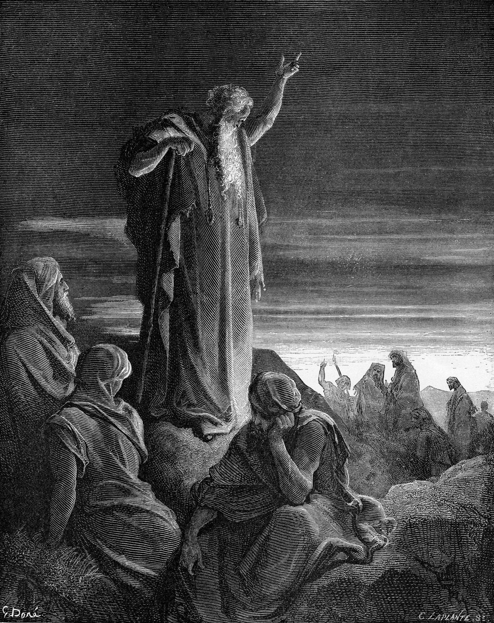 Ezékiel alkotó: Gustave Dore