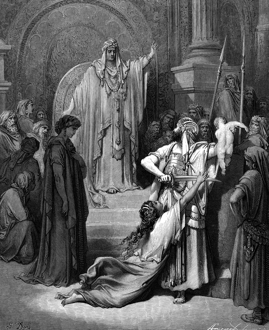 Salamon ítélete, 1866 alkotó: Gustave Dore