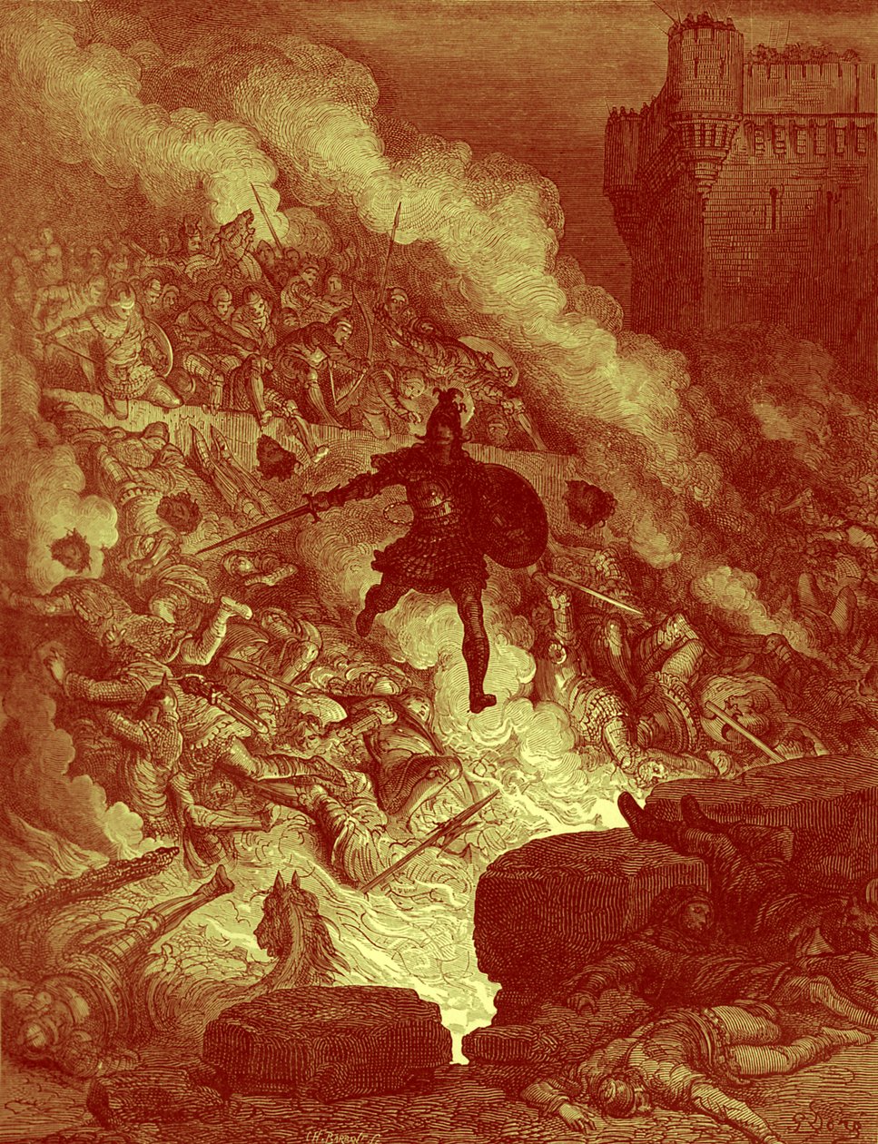Orlando Furioso, Ludovico Ariosto alkotó: Gustave Dore