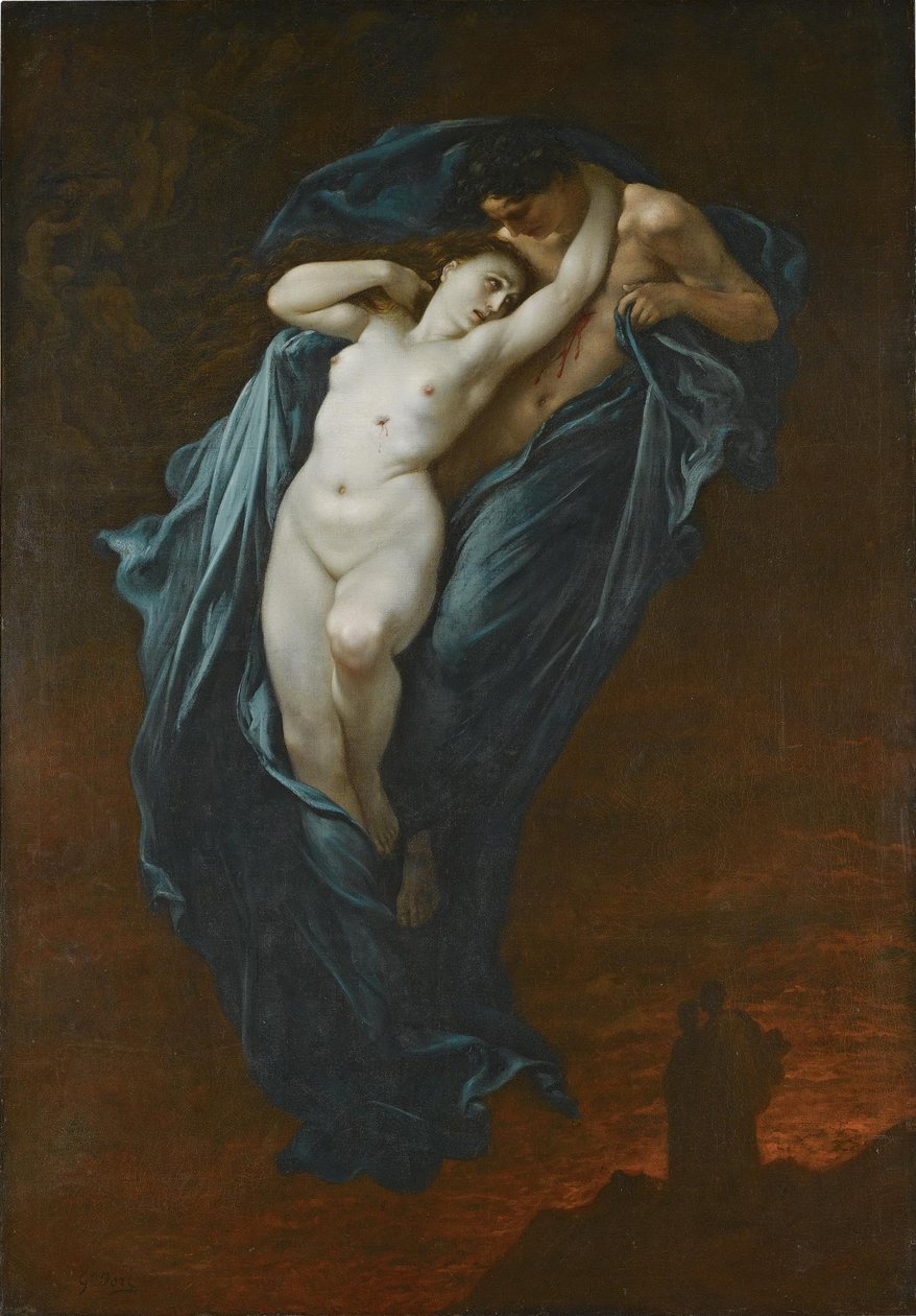 Paolo és Francesca alkotó: Gustave Dore