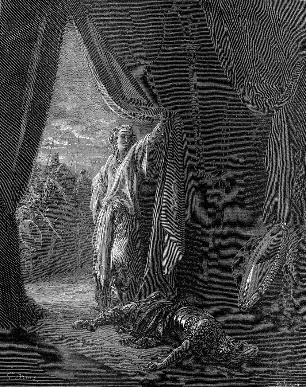Siserát megölte Jael alkotó: Gustave Dore