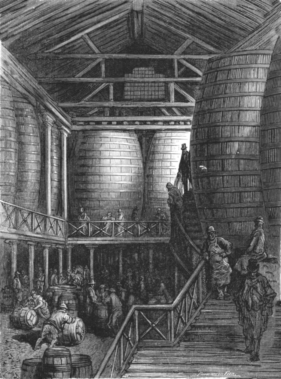 "The Great Vats", 1872. alkotó: Gustave Dore