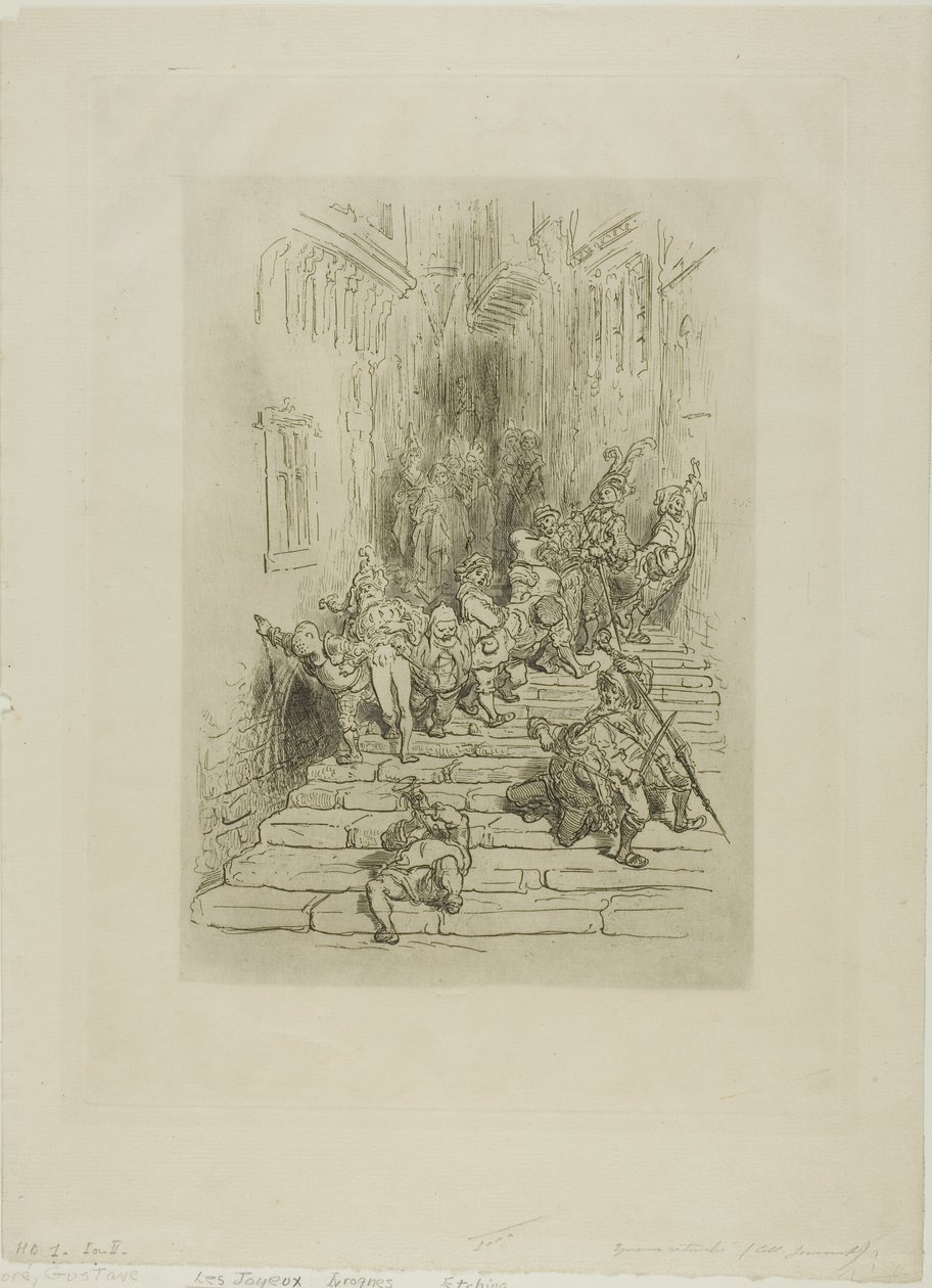 A boldog drukkerek alkotó: Gustave Dore