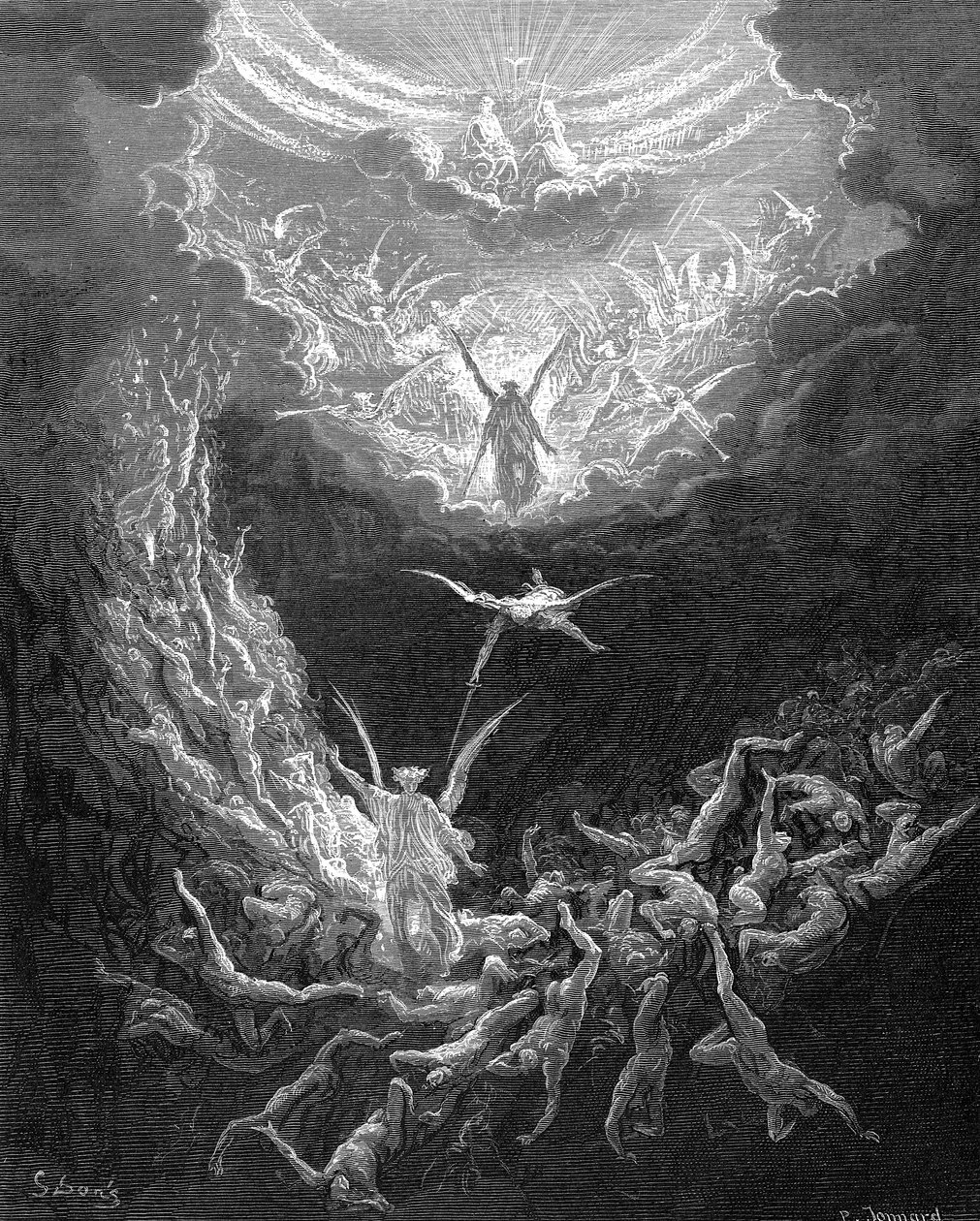 Az utolsó ítélet, 1865-1866 alkotó: Gustave Dore