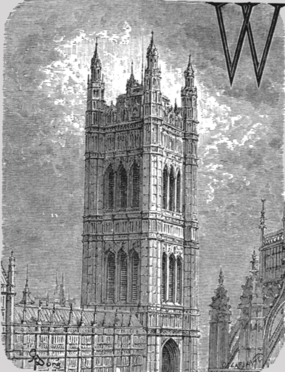 „Victoria Tower”, 1872. alkotó: Gustave Dore