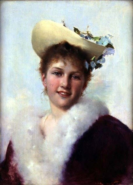 A húsvéti motorháztető (olaj a panelen) alkotó: Gustave Jacquet