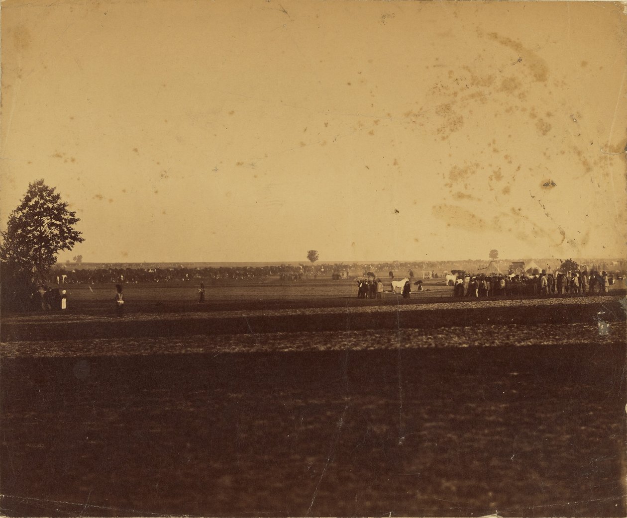 [Camp de Chalons] alkotó: Gustave Le Gray