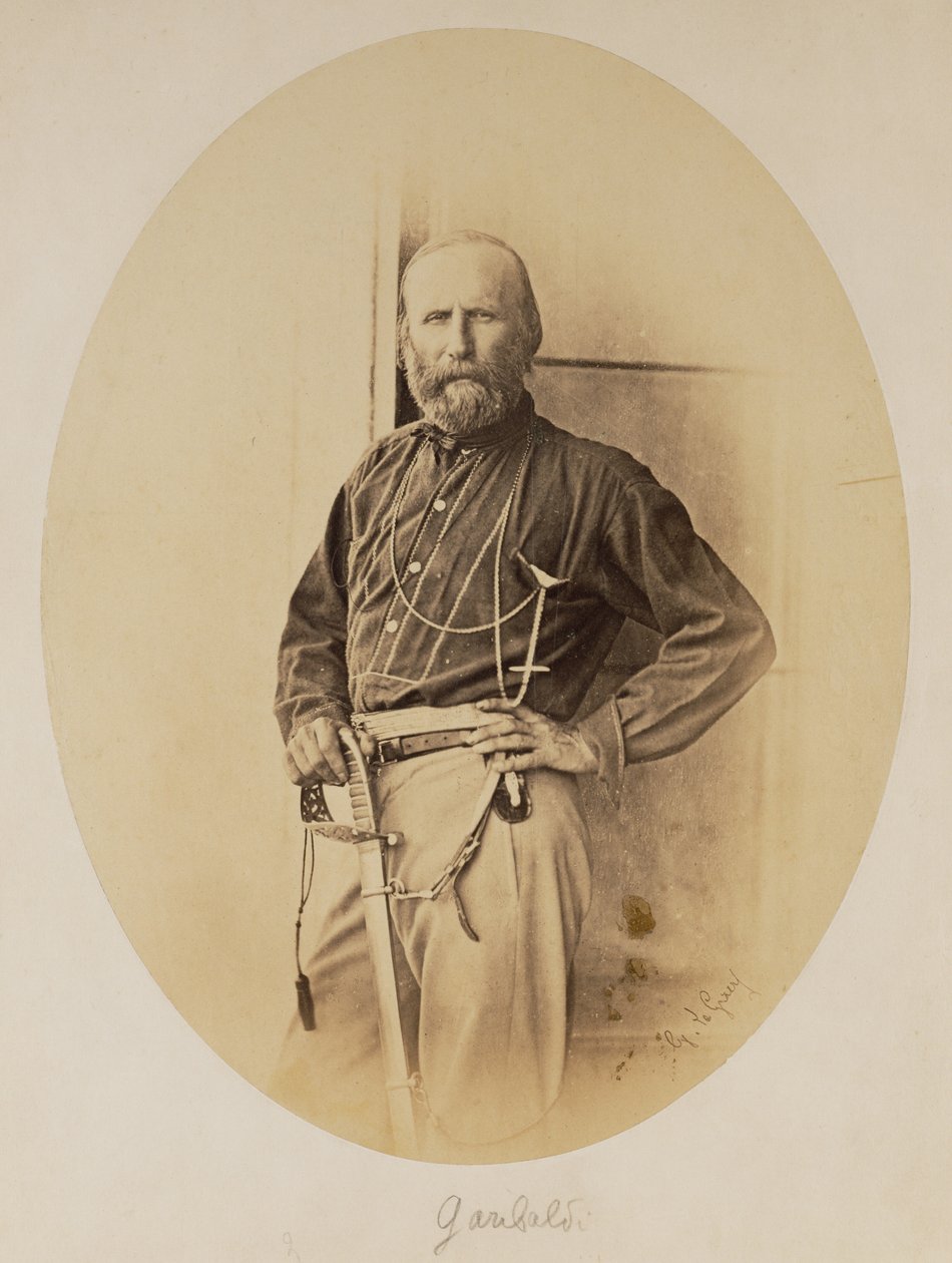 Giuseppe Garibaldi portréja alkotó: Gustave Le Gray