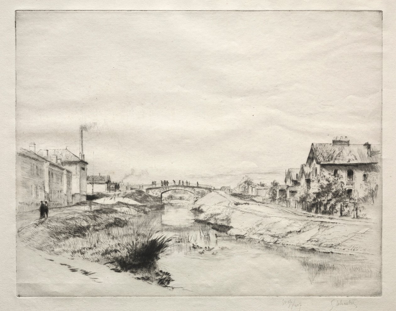 Workmens ház Troyes-ban, Franciaországban. alkotó: Gustave Leheutre
