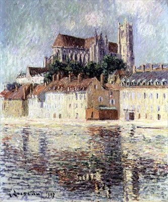 Auxerre katedrális alkotó: Gustave Loiseau