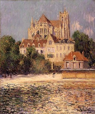 Auxerre katedrális alkotó: Gustave Loiseau