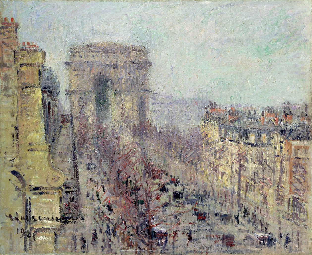Avenue de Friedland, Párizs alkotó: Gustave Loiseau