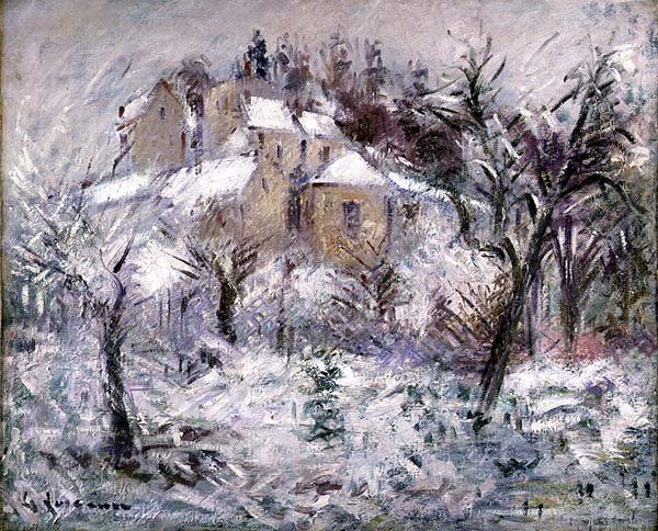 Házak Pontoise-ban alkotó: Gustave Loiseau