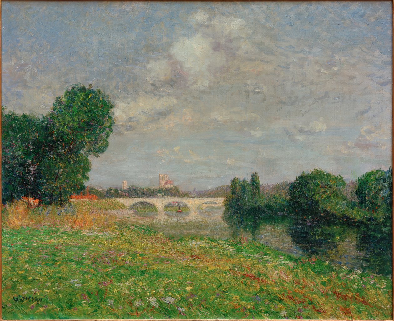 Perronet híd Nantes-ban alkotó: Gustave Loiseau