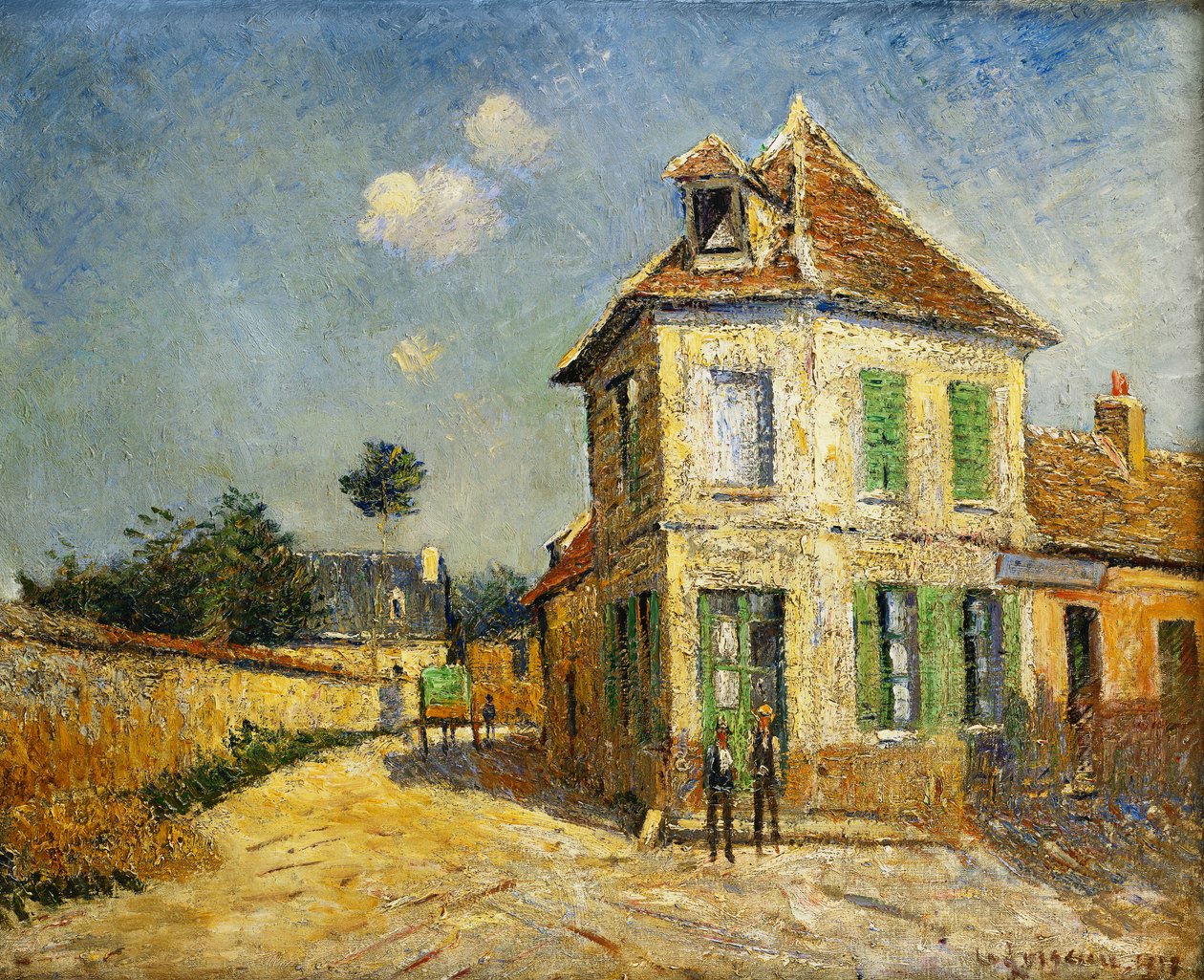 Szent, 1917 alkotó: Gustave Loiseau