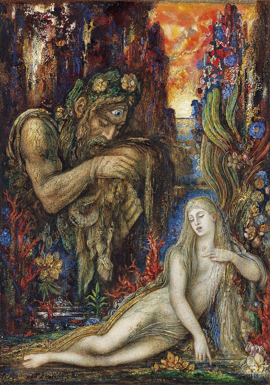 Francia: Galatée Galathea alkotó: Gustave Moreau