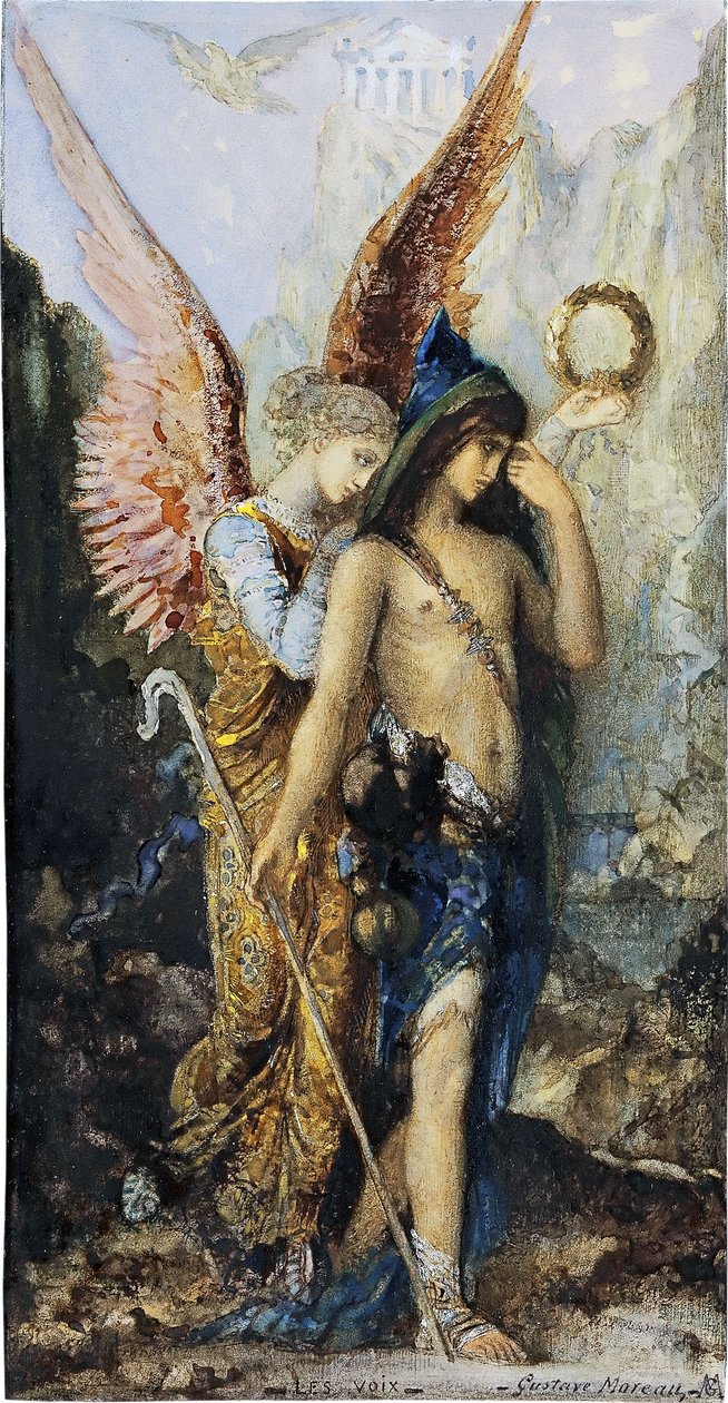 Francia: Les voix A hangok alkotó: Gustave Moreau