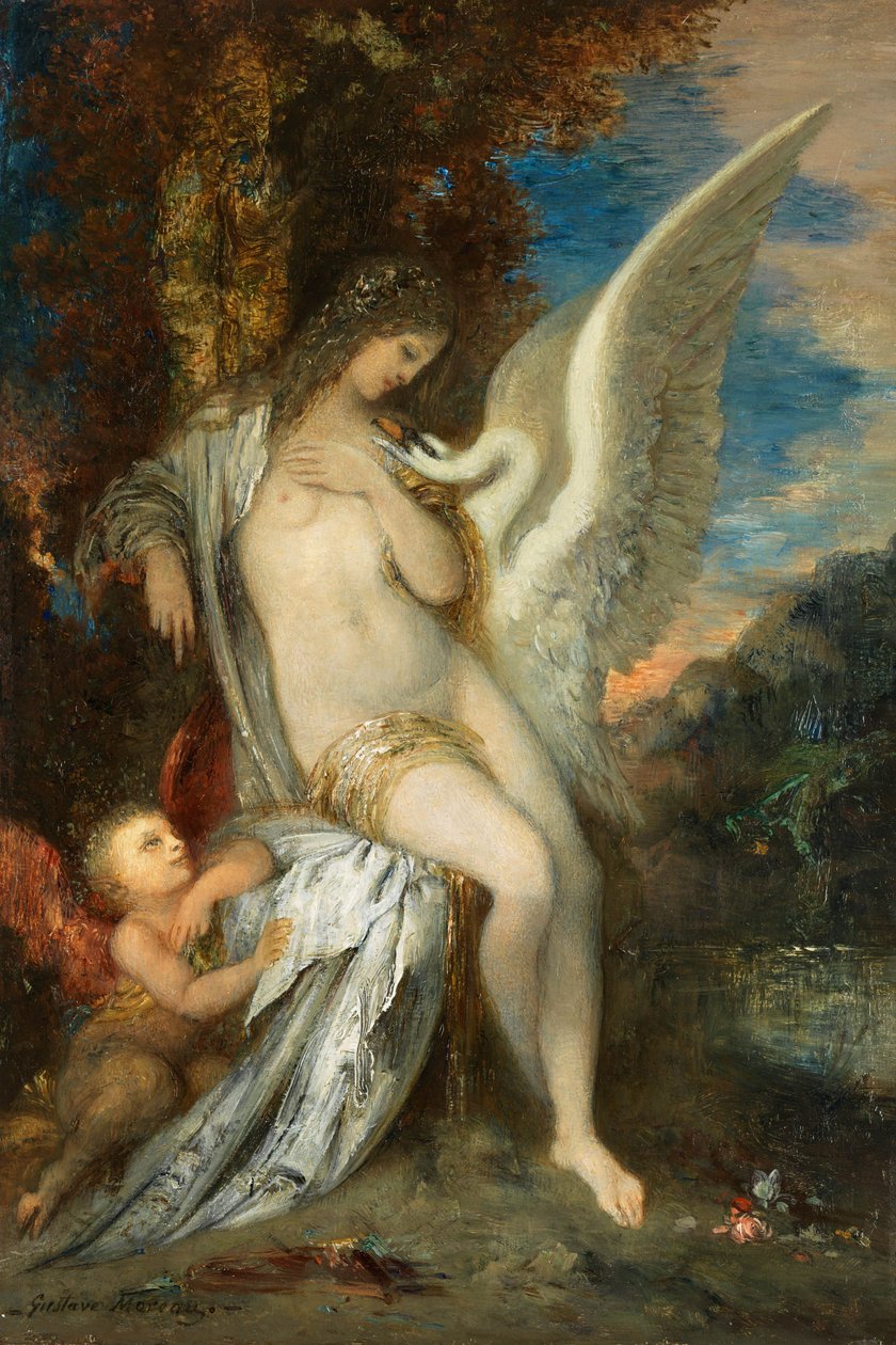 Gustave Moreau Léda 1875 körül alkotó: Gustave Moreau
