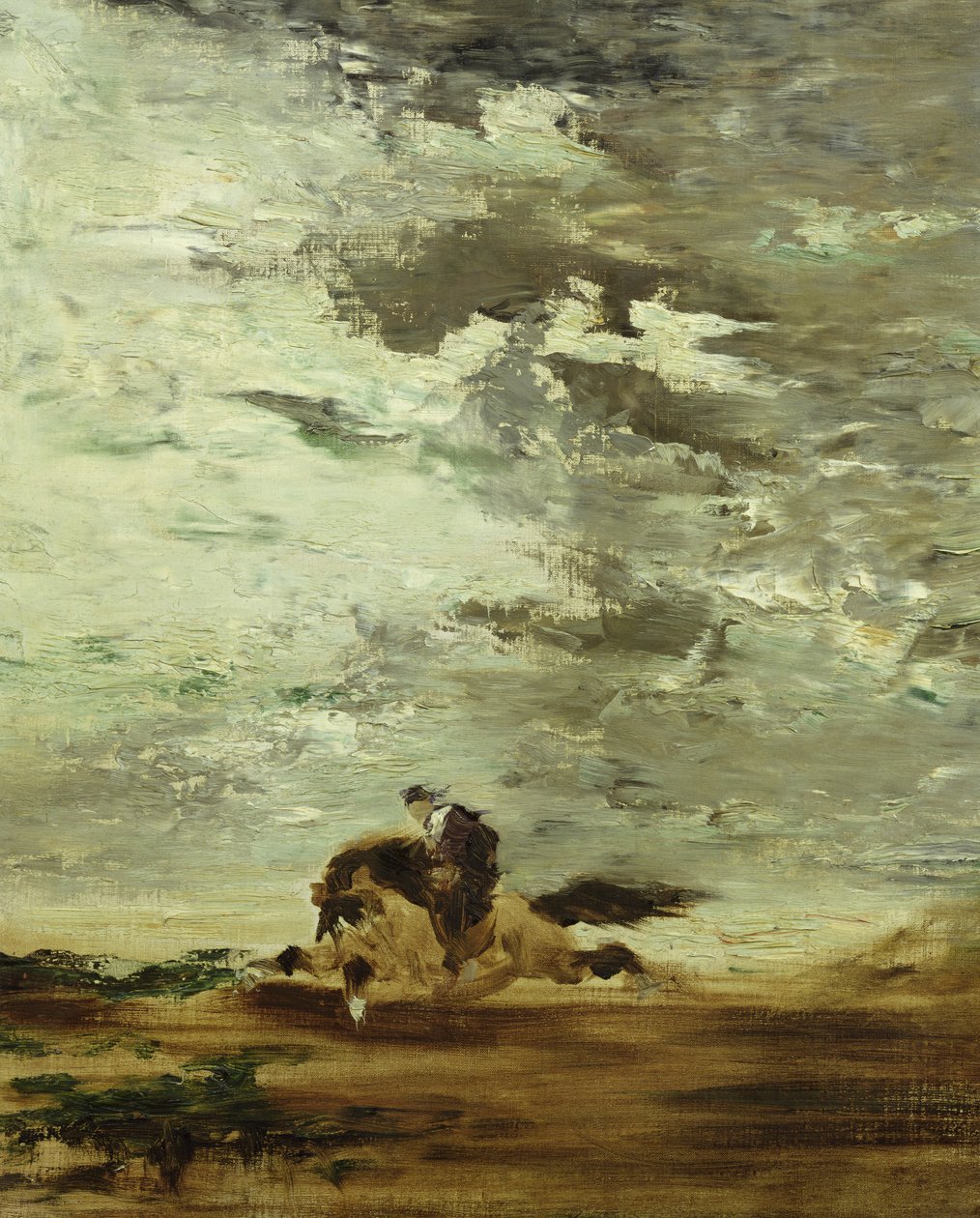 Lovas alkotó: Gustave Moreau