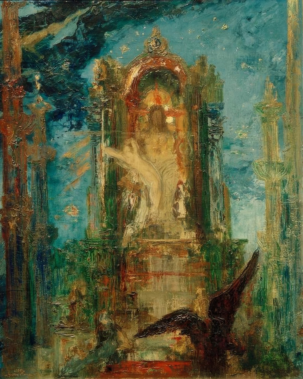 Jupiter és Semele alkotó: Gustave Moreau